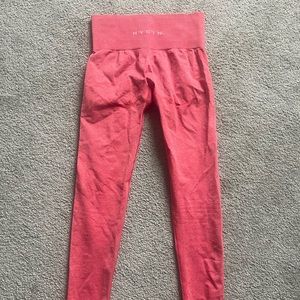 Candy apple NVGTN contour seamless leggings